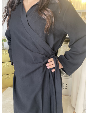 Robe kimono noir