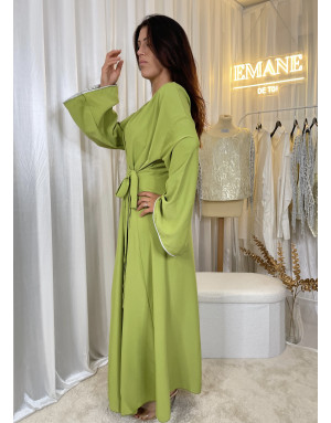 Robe à noeud Verte