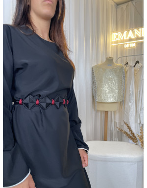 Ceinture marocaine rouge
