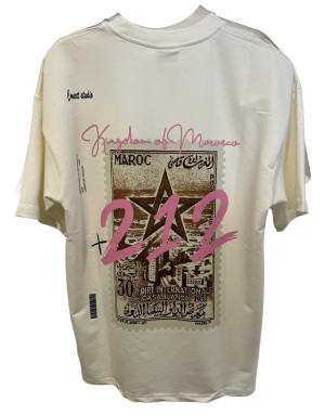 T-shirt 212 blanc